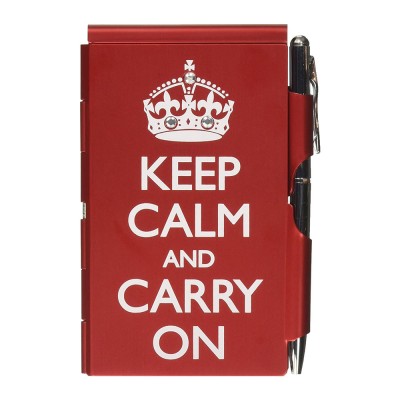 Карманний блокнот із ручкою Troika Keep calm Карманний блокнот із ручкою Troika Keep calm