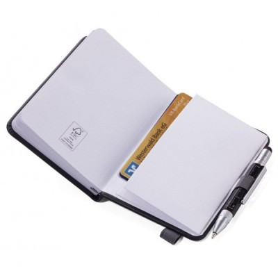 Блокнот Lilipad + ручка Liliput, чорний Блокнот Lilipad + ручка Liliput, чорний