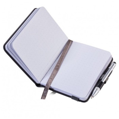 Блокнот Lilipad + ручка Liliput, чорний Блокнот Lilipad + ручка Liliput, чорний