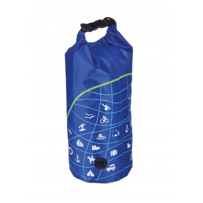  Вулична сумка із захистом від води (для водних видів спорту) Troika WATERPROOF BAG синя 