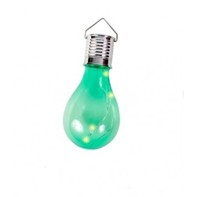 Лампа "LED"/ скло/ 8 x 15 cm/ зелений Лампа "LED"/ скло/ 8 x 15 cm/ зелений