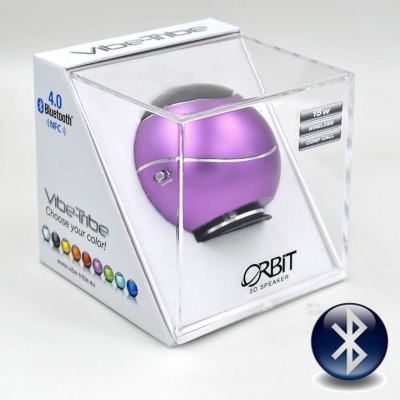 Віброколонка Vibe-Tribe Orbit speaker 15 Вт, пурпурна Віброколонка Vibe-Tribe Orbit speaker 15 Вт, пурпурна