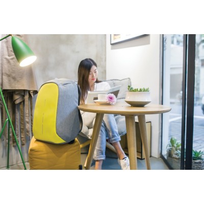 Рюкзак антивор городской XD Design Bobby Compact 14", Primrose Yellow (P705.536)