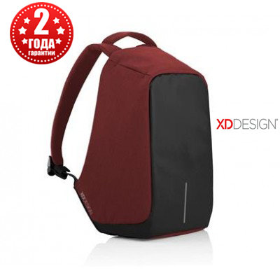 Рюкзак городской XD Design Bobby Anti-Theft 15,6" Red (P705.544) Рюкзак городской XD Design Bobby Anti-Theft 15,6" Red (P705.544)