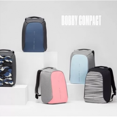 Рюкзак антивор городской XD Design Bobby Compact 14", Zebra (P705.651)
