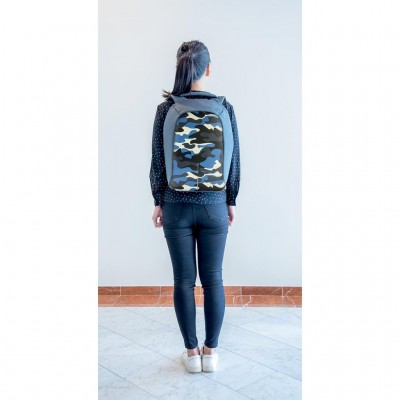 Рюкзак антизлодій міський XD Design Bobby Compact 14", Camouflage Blue (P705.655) Рюкзак антизлодій міський XD Design Bobby Compact 14", Camouflage Blue (P705.655)