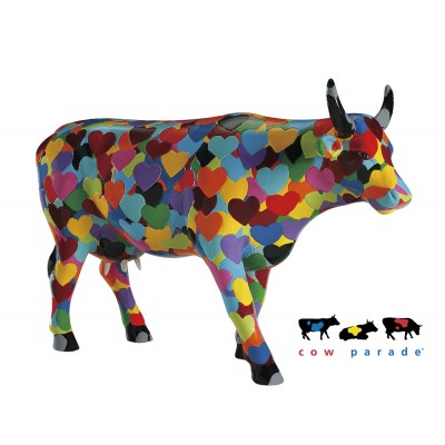  Колекційна статуетка корова Heartstanding Cow, Size L 