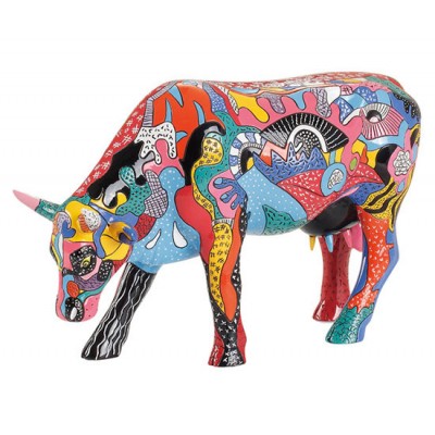 Колекційна статуетка корова Partying with P-COW-sso, Size L Колекційна статуетка корова Partying with P-COW-sso, Size L