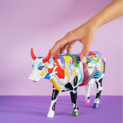Колекційна статуетка корова Ziv's Udderly Cool Cow, Size L Колекційна статуетка корова Ziv's Udderly Cool Cow, Size L