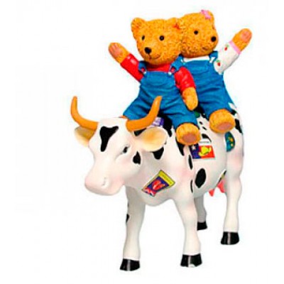 Колекційна статуетка корова Teddy Bears on the Moove, Size M Колекційна статуетка корова Teddy Bears on the Moove, Size M