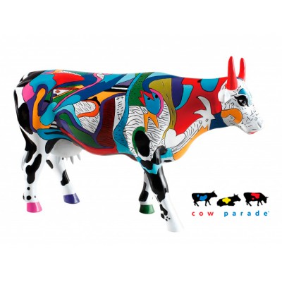 Колекційна статуетка корова Ziv's Udderly Cool Cow, Size L Колекційна статуетка корова Ziv's Udderly Cool Cow, Size L