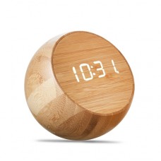 Годинник Gingko Tumbler Click, бамбук 