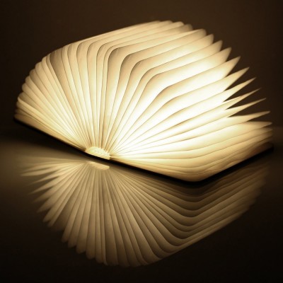 Світильник-книга на акумуляторі Smart Book, дерево горіх Світильник-книга на акумуляторі Smart Book, дерево горіх
