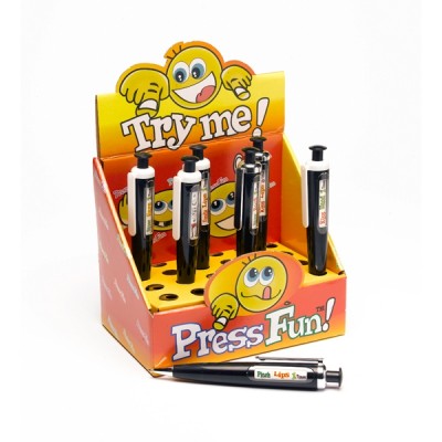 Ручка-рулетка для дорослих "Press Fun Pen" 