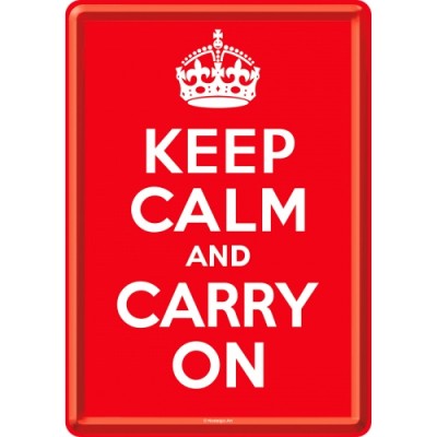 Открытка "Keep Calm and Carry On" Nostalgic Art (10212)