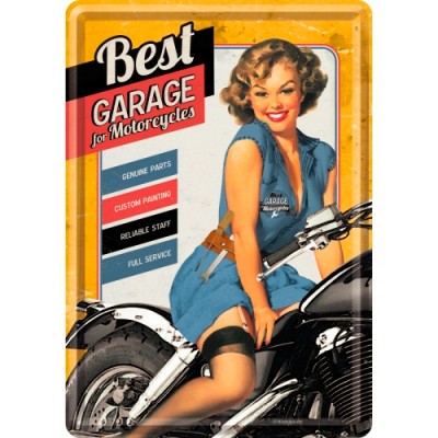  Листівка "Best Garage Yellow" Nostalgic Art (10236) 