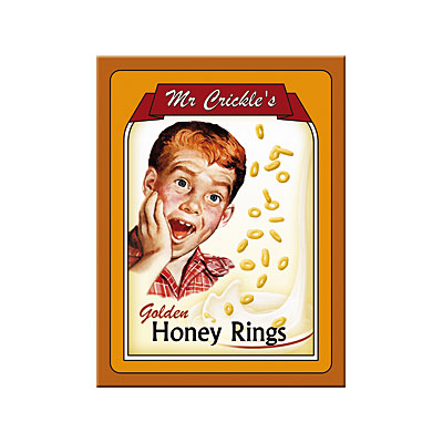 Магніт 8x6 см "Mr Crickle's - Honey Rings" Nostalgic Art (14193) Магніт 8x6 см "Mr Crickle's - Honey Rings" Nostalgic Art (14193)