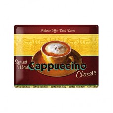Табличка "Cappuccino" Nostalgic Art (20350) Табличка "Cappuccino" Nostalgic Art (20350)