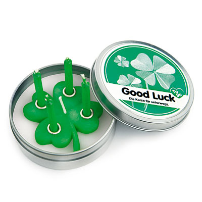 Карманная свеча "Good luck" Карманная свеча "Good luck"