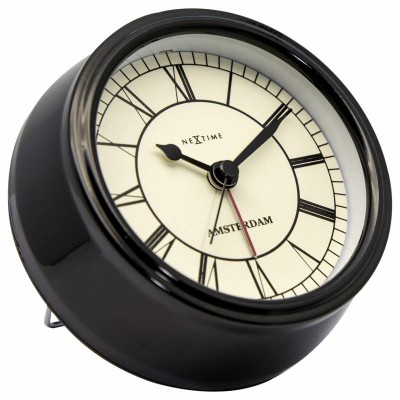 Часы настольные "Small Amsterdam Black" ø11 см Часы настольные "Small Amsterdam Black" ø11 см