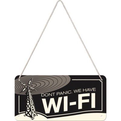 Табличка навесная со шнурком "WI-FI" Nostalgic Art (28013)