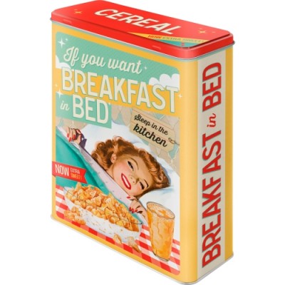 Коробка для хранения XL"Breakfast in Bed" Nostalgic Art (30319)