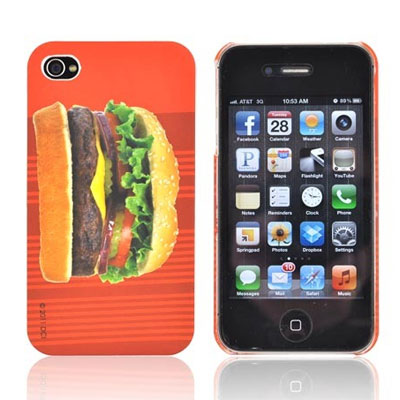 Чохол для iPhone 4/4S "Гамбургер" Чохол для iPhone 4/4S "Гамбургер"