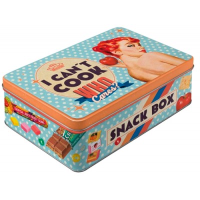 Коробка для хранения "Can't Cook - Snack Box" Nostalgic Art (30719)