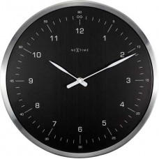 Часы настенные "60 Minutes", черные Ø33 см