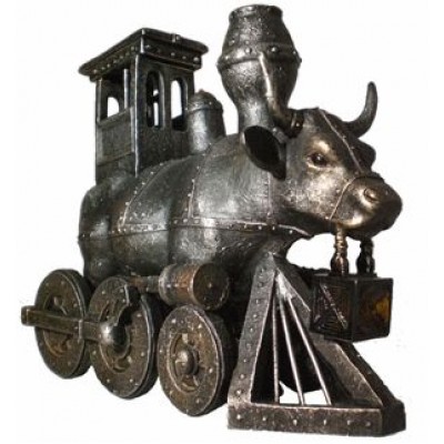 Колекційна статуетка корова "Moo Choo-All Aboard!" Колекційна статуетка корова "Moo Choo-All Aboard!"