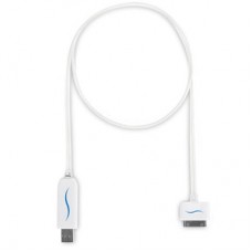 Кабель iPod, iPhone, iPad, білий Кабель iPod, iPhone, iPad, білий