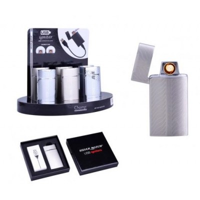 Беспламенная зажигалка Polyflame "Chigwell USB" со спиралью Беспламенная зажигалка Polyflame "Chigwell USB" со спиралью