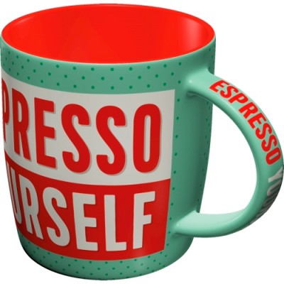 Кружка "Espresso Yourself" Nostalgic Art (43031) Кружка "Espresso Yourself" Nostalgic Art (43031)