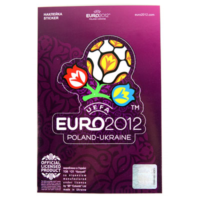 Наклейка "Euro 2012" Наклейка "Euro 2012"