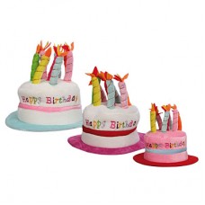 Шапка "Happy Birthday", голубая Шапка "Happy Birthday", голубая