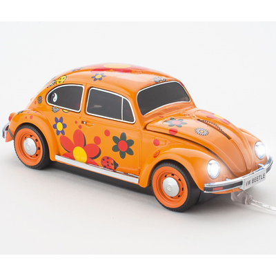 Мышка компьютерная "VW Beetle Flower"