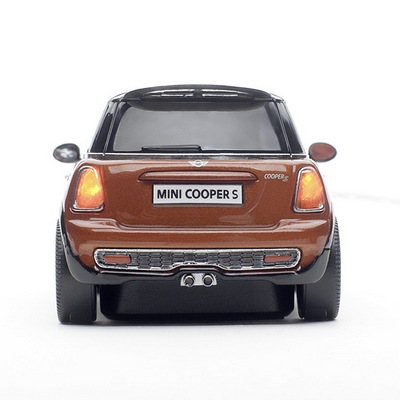 Мышка компьютерная "Mini Cooper", оранжевый Мышка компьютерная "Mini Cooper", оранжевый