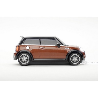 Мышка компьютерная "Mini Cooper", оранжевый Мышка компьютерная "Mini Cooper", оранжевый
