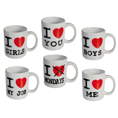 Кружка керамическая "I love my job" 5х8 см Кружка керамическая "I love my job" 5х8 см