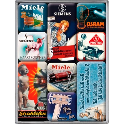 Набор из 9 магнитов "Traditions marken" Nostalgic Art (83029)
