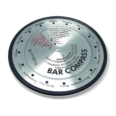 Диск с рецептами для коктейлей Bar Compass Диск с рецептами для коктейлей Bar Compass