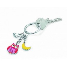 Брелок Troika Pink Owl, метал Брелок Troika Pink Owl, метал