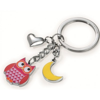 Брелок Troika Pink Owl, метал Брелок Troika Pink Owl, метал