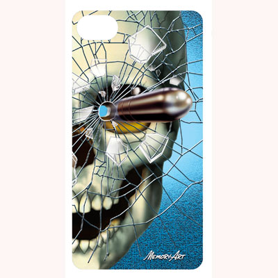  3-D вкладиш для iPhone Череп 