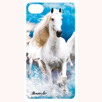  3-D вкладиш для iPhone Коні 