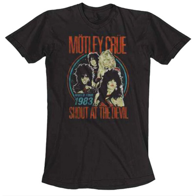 Футболка "Motley Crue: Vintage World Tour", L Футболка "Motley Crue: Vintage World Tour", L