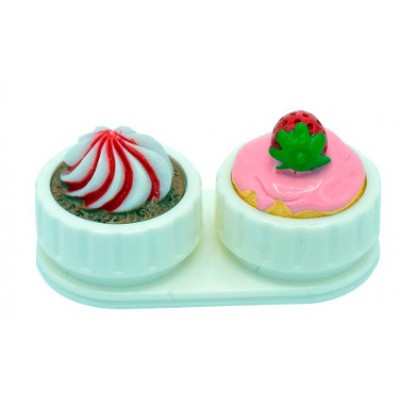 Футляр для контактных линз "Cupcake" Футляр для контактных линз "Cupcake"