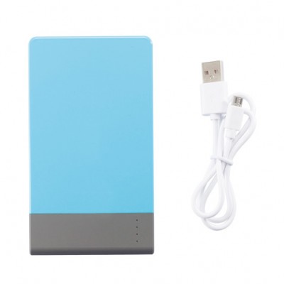 Пауэр-банк Flat 4600 mAh голубой Пауэр-банк Flat 4600 mAh голубой