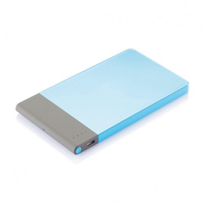 Пауэр-банк Flat 4600 mAh голубой Пауэр-банк Flat 4600 mAh голубой