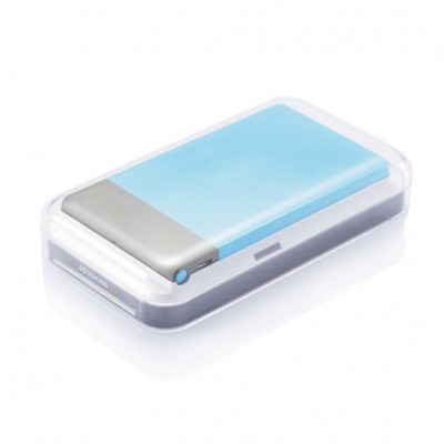Пауэр-банк Flat 4600 mAh голубой Пауэр-банк Flat 4600 mAh голубой
